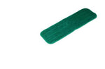 Pad, Microfiber Mop, Looped, Grn, 13", Wet - 652169 - 1 Each