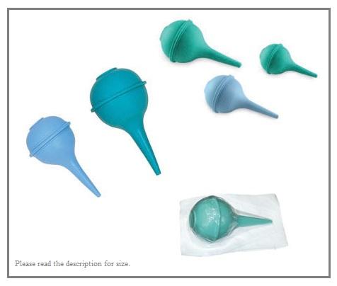 Ear/Ulcer Bulb Syringe, Sterile, 2 oz., Amsino PVC - AS00502S - 1 Each