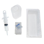 Amsino AMSure Piston Irrigation Tray with Thumb Control Ring Syringe, 60 mL - XAPAS136