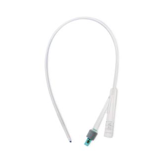 Amsino International Inc. AMSure 2-Way Siliconized Latex Foley Catheters AS41014S - 10.0 Each