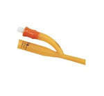 Amsino International Inc. AMSure 2-Way Siliconized Latex Foley Catheters AS41016S - 10.0 Each