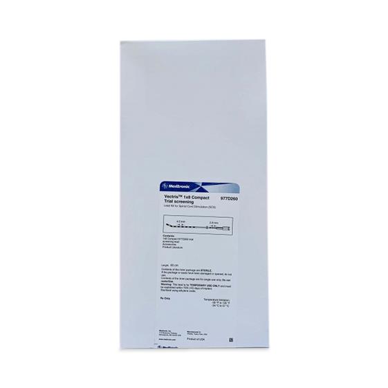 Medtronic InterStim Sacral Neuromodulation Stimulation and Test Kits 977D260 Compact MRI Trial Lead, 1 mm x 8.5 mm - MDL-XOM977D260 - 1 Each