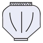 Carl Zeiss OPMI Shape Drape, Shower Cap, Sterile, NO.84, 10/BX - 306084-0000-000 - 10 Each