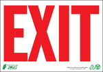 Zing Enterprises LLC Red on White Exit Signs 1077 - 1.0 Each