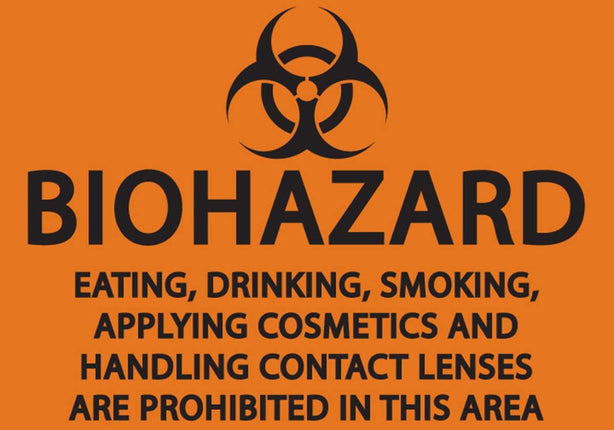 ZING Biohazard Signs - 1923S - 1 Each - MDL-ZIG1923S