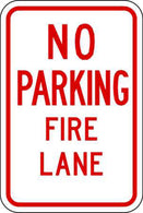 Zing Enterprises LLC Fire Lane No Parking Signs 2204 - 1.0 Each