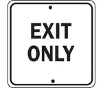 Enter and Exit Traffic Signs - 2247 - 1 Each - MDL-ZIG2247
