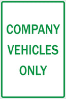 Zing Enterprises LLC Emergency and Authorized Vehicles Parking Signs 2470 - 1.0 Each