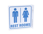 Zing Enterprises LLC Restroom V and L Projecting Signs - ZIG2537
