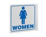 Zing Enterprises LLC Restroom V and L Projecting Signs 2549 - 1.0 Each