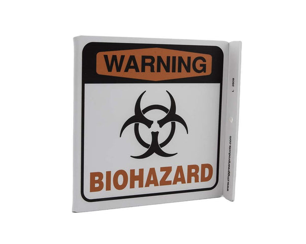 Zing Enterprises LLC Biohazard V and L Projecting Signs 2609 - 1.0 Each