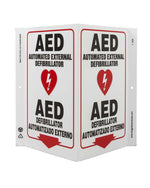 Zing Enterprises LLC AED V and L Projecting Signs - ZIG2626