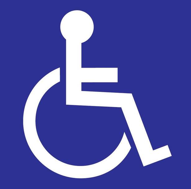 Zing Enterprises LLC Handicapped Decals 2712 - 1.0 Each