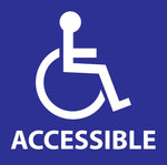 Zing Enterprises LLC Handicapped Accessible Decals 2714 - 1.0 Each