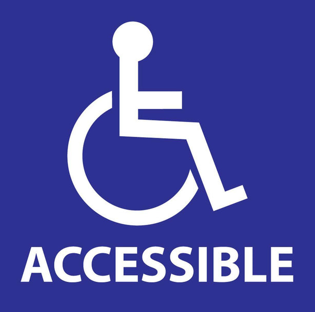 Zing Enterprises LLC Handicapped Accessible Decals 2714 - 1.0 Each