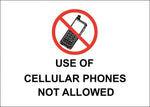 Zing Enterprises LLC No Cell Phones Decals 2769 - 2.0 Each