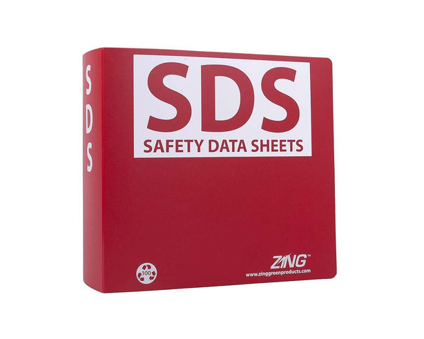 Zing Enterprises LLC SDS Binders 6032 - 1.0 Each