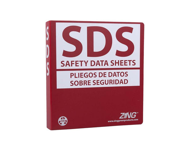 Zing Enterprises LLC SDS Binders 6033 - 1.0 Each