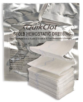 Z-Medica QuikClot Interventional Hemostatic Bandage 467-Z - 10.0 Each - MDL-ZME467Z