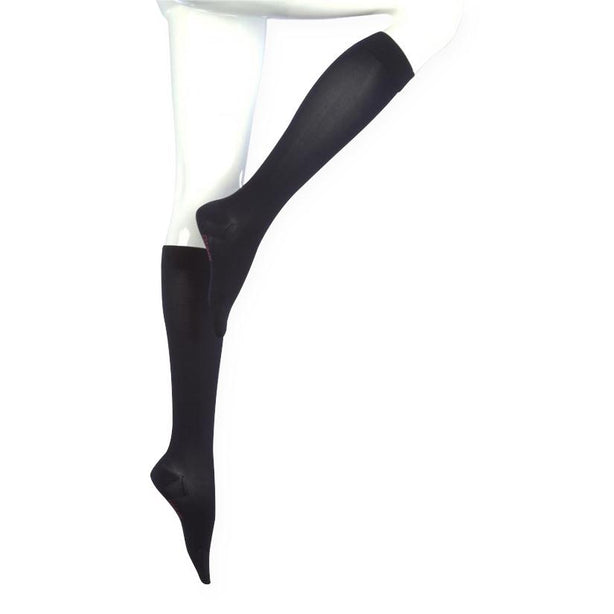 Medi Usa Mediven Plus Knee-High Compression Stockings, Black, Size 5 - 17955
