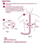 PEPPER MEDICAL INC VCS Vent Circuit Stabilizer 701VCS 5 Each - MDL-ZPP701VCS